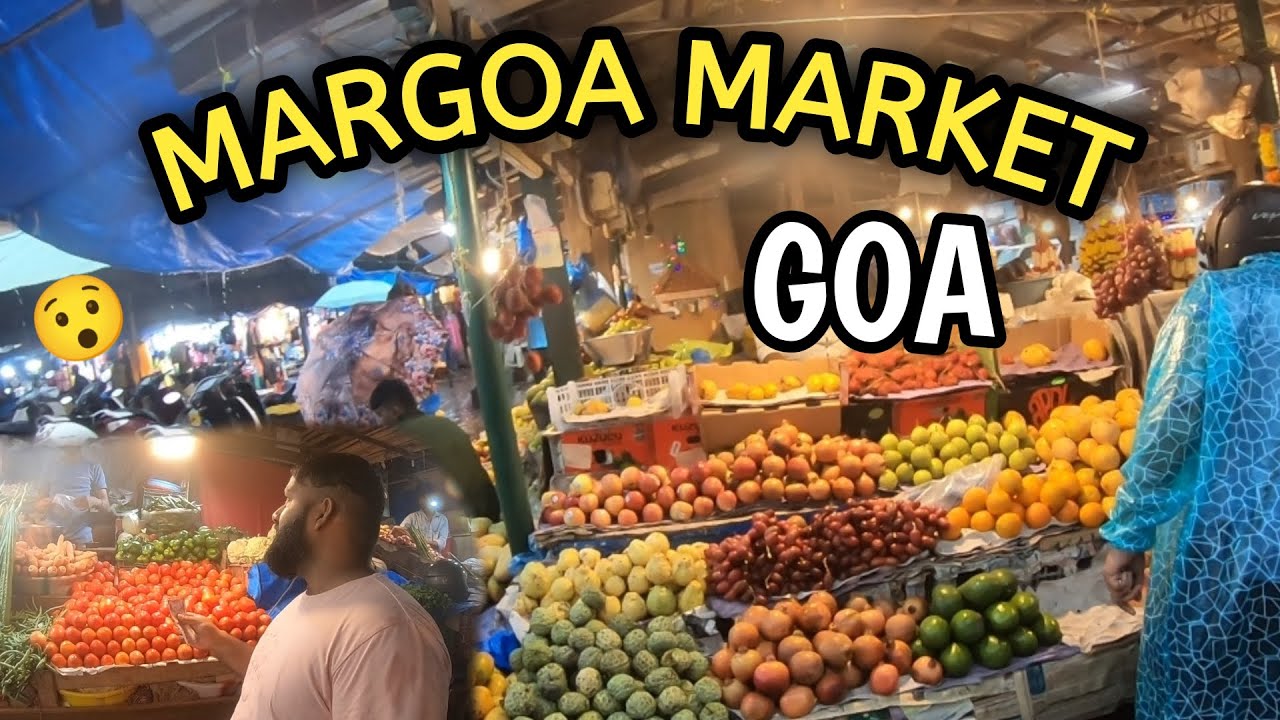 "Discover the Vibrant Charms of Gandhi Market: A Shopper's Paradise in Margao, Goa!"