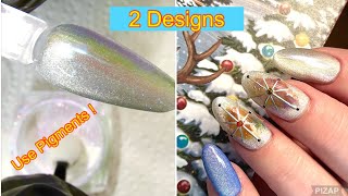 DIY Magnetic Rainbow Cat Eye Nails Using PIGMENTS - No Special Polish Needed - EASY screenshot 5