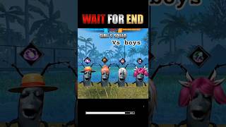 girls 🤗 vs boys 👹 ff #boys #girls #ff #comedy #funny #gameplay #gta #fry #fyp #memes #impossible