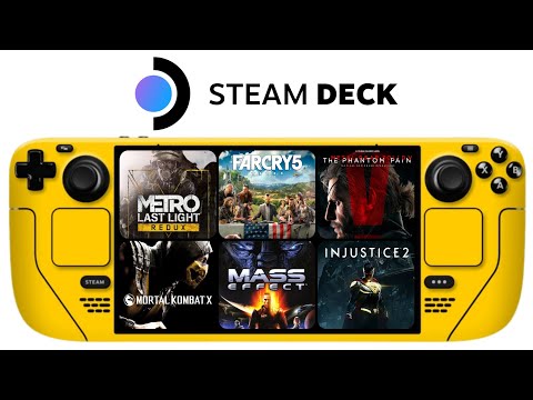 6 AAA Steam Deck Games Tested on SteamOS | Steam Deck Gameplay