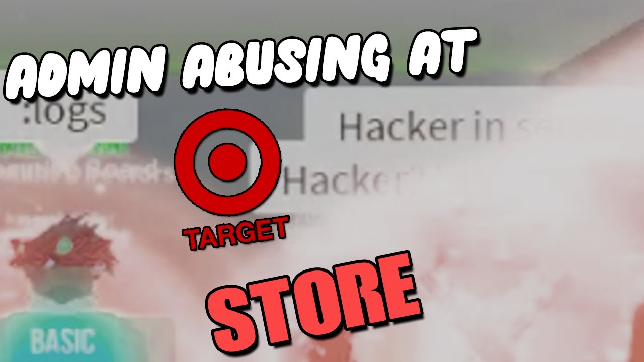 Admin Abusing Target Store On Roblox Fired Ft Barneyhunter12 - target store roblox group