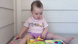 hahaland Montessori Book 1 Year Busy Book   Soft Cloth Activity screenshot 1