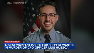Suspect ID'd, charges filed in murder of Chicago police officer; manhunt underway