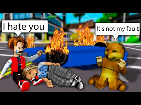 ROBLOX Brookhaven 🏡RP - FUNNY MOMENTS : The Dog Abandoned