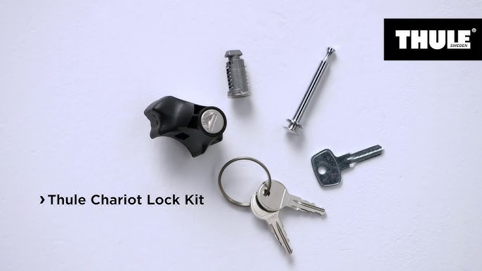 Kit antivol Thule Chariot Lock Kit remorque - Cyclable