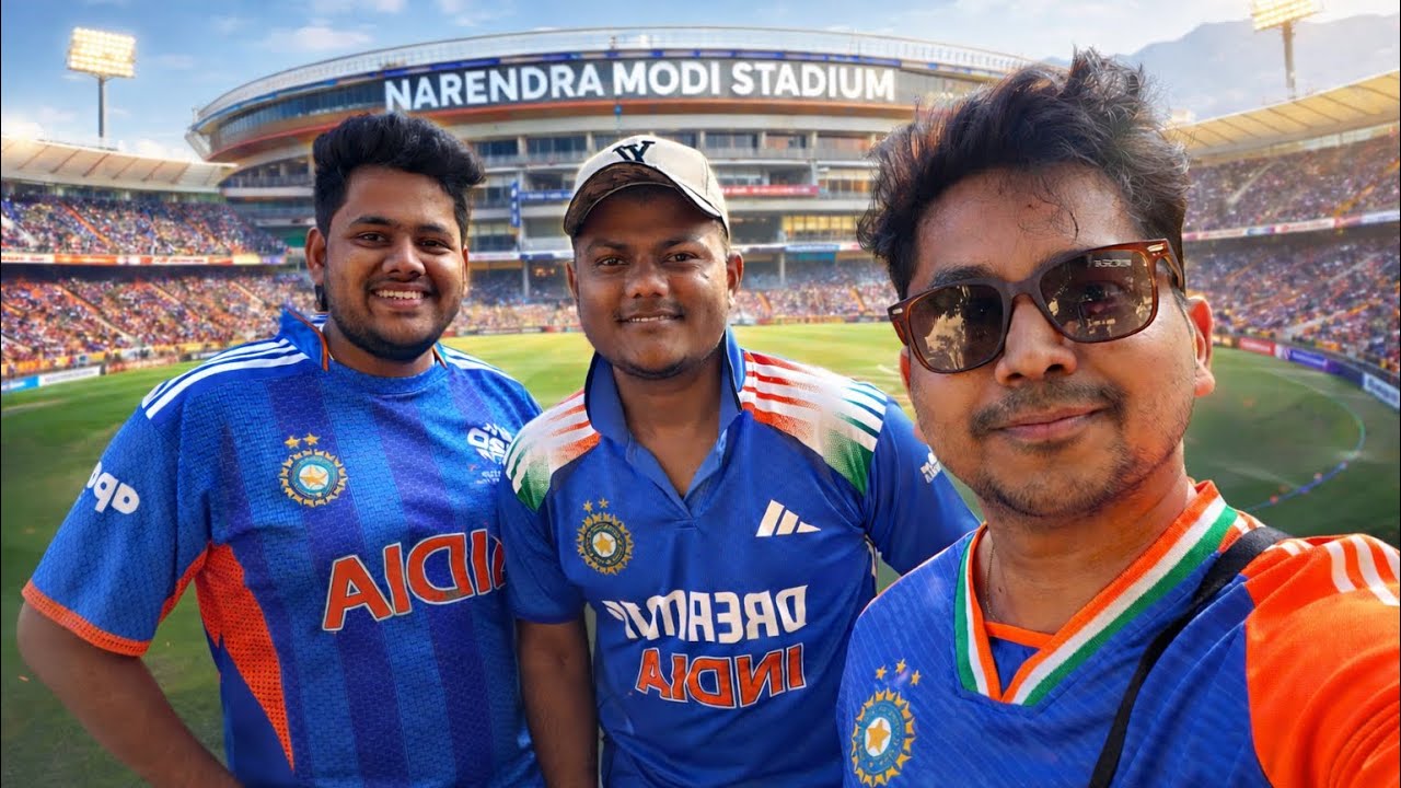 IND vs SOUTH AFRICA 🔥 | Watching Match at the WORLD’S LARGEST CRICKET STADIUM 🏟️