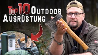 ANFÄNGER Outdoor Bushcraft Ausrüstung | TOP 10 | billig vs. teuer | Kosten