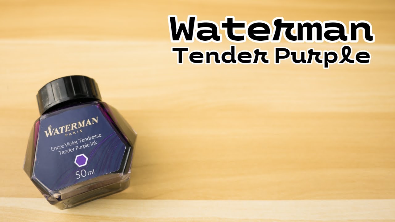 Waterman Tender Purple | A Little Bit of a Sheen Tease