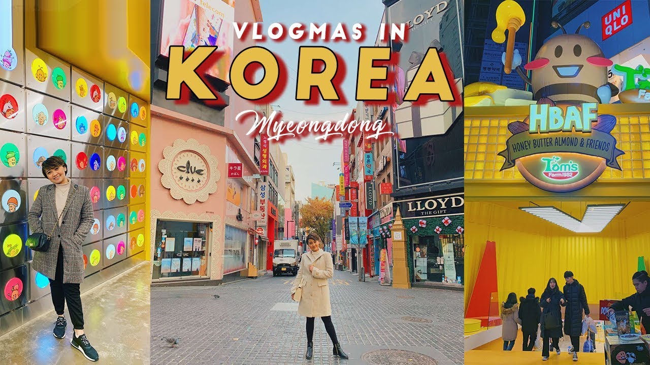 AUTUMN IN KOREA PART 1 | BEST RIBS IN MYEONGDONG | VLOGMAS DAY 9 | MAE LAYUG