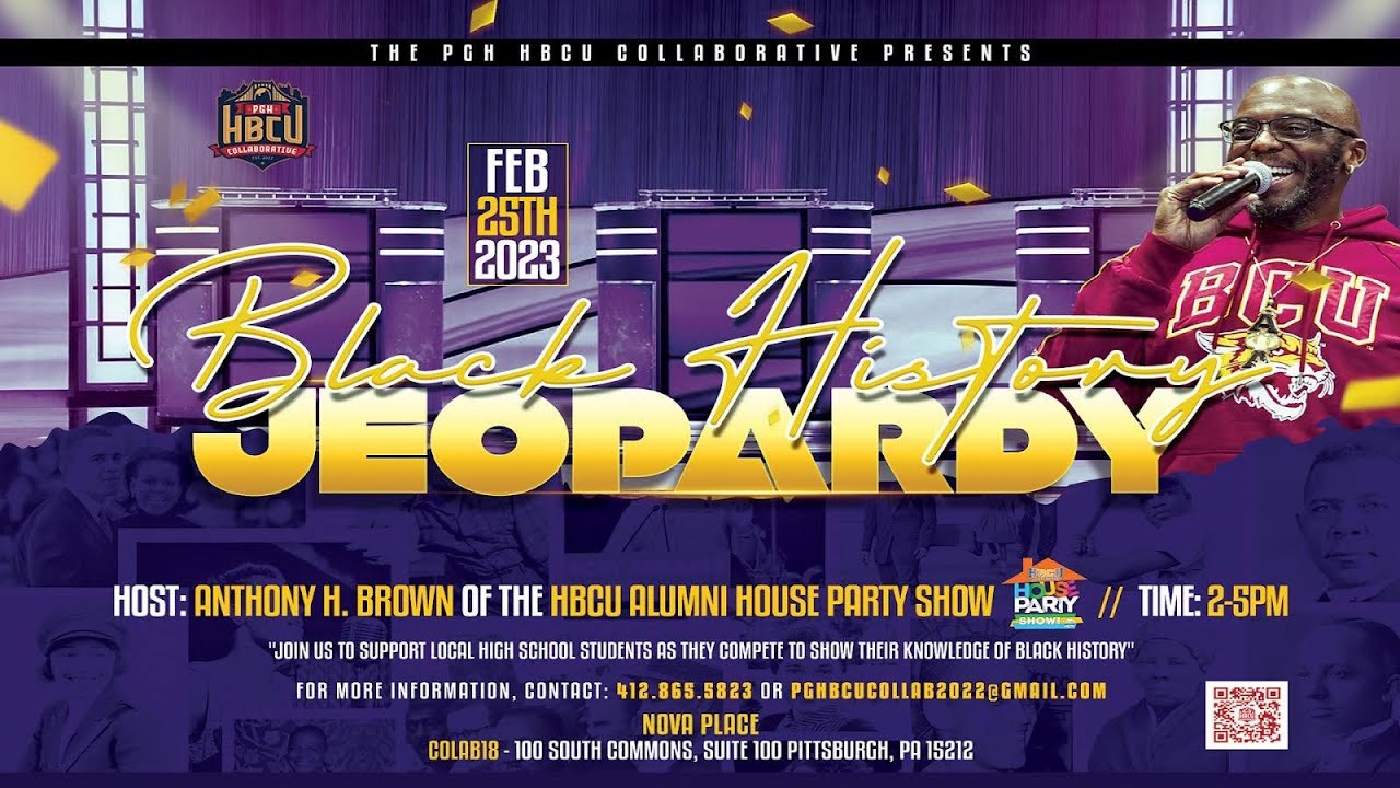Black History Jeopardy Game PGH Highlights YouTube