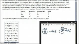 NBME QUESTION ODDS RATIO AND RETROSPECTIVE STUDY