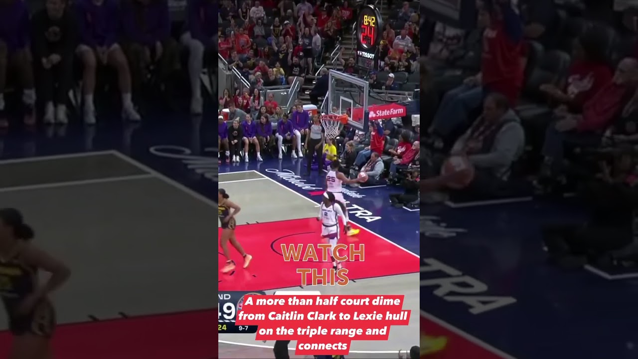 WATCH THIS DIME #cc #caitlinclark #indianafever #wnba #womensbasketball #basketball