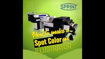 How to Make a Spot Color In Illustrator DTF Printer