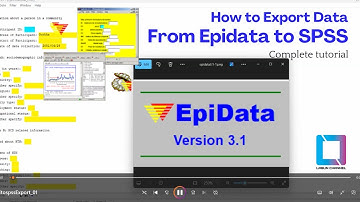 Export data from epidata to SPSS | Epidata v3.1 | Import data in SPSS | Nepali | Lagun Channel