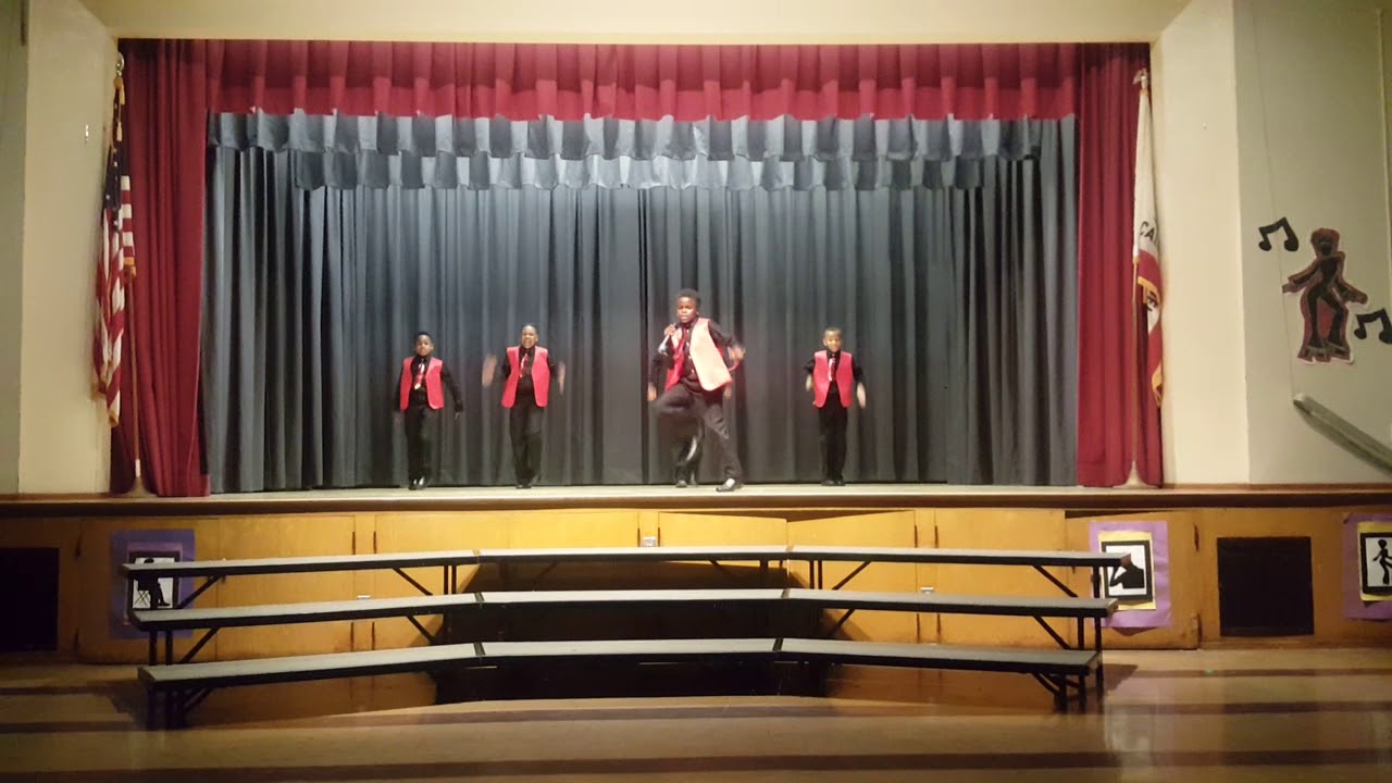 "Candy Girl" by New Edition, Baldwin Hills Elementary YouTube