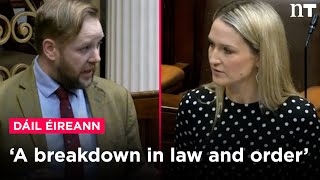 'This represents a complete breakdown in law and order' | Newstalk screenshot 2