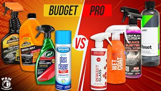 Budget vs  Pro: Can Cheap Car Detailing Products Make Your Car Shine?