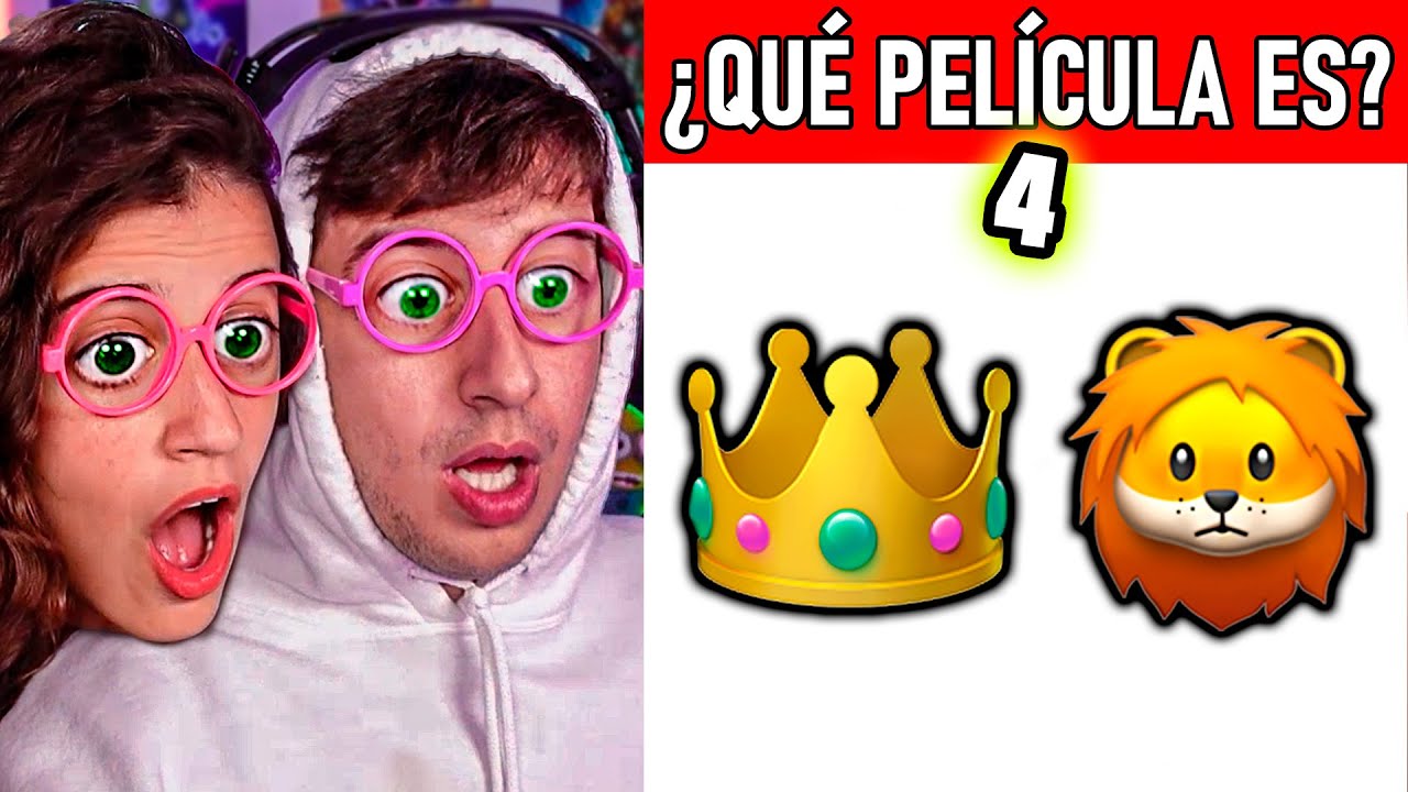 ADIVINA LA PELÍCULA con EMOJIS #4!!! (Competición VS mi Hermana Pequeña)