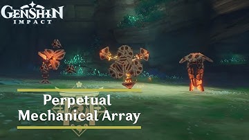 Diluc vs Perpetual Mechanical Array