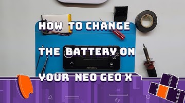 How to Change a Neo Geo X Battery Easy Mode