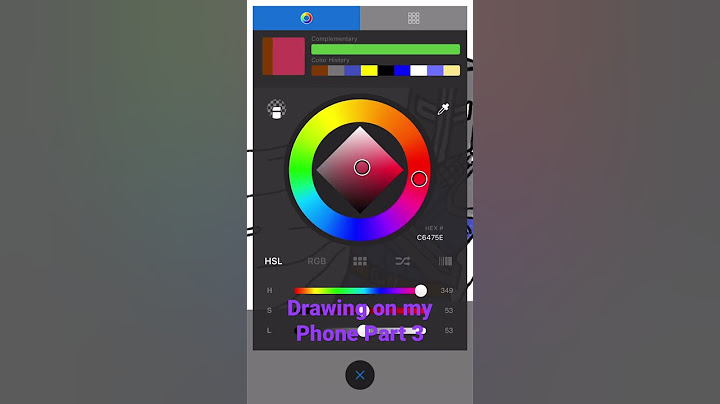 Drawing on my Phone part 3 #art #timelapse #drawing