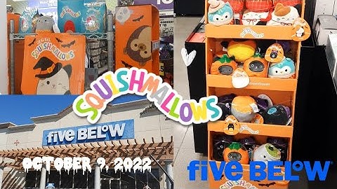 ✨NEW✨SQUISHMALLOW Five Below Event! | HALLOWEEN SQUISH 🎃