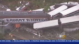 NTSB: Derailed Amtrak Train In Washington Was Going 80 MPH In 30 MPH Zone