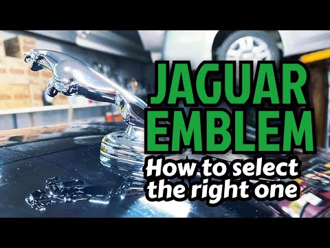 How to select emblem for Jaguar XJ 350 and how I did it WRONG first time!