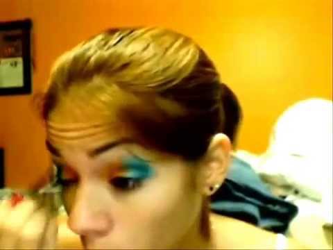 Make Up Tutorial Turquoise Nymph