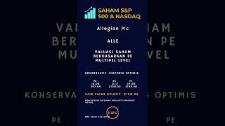 Valuasi saham Allegion Plc