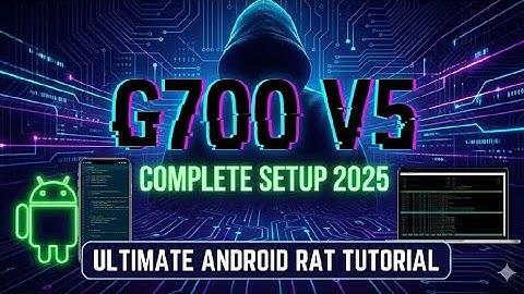 G700 V5 Complete Setup 2025 | Ultimate Android RAT Tutorial | Cybersecurity Learning#remoteaccess 