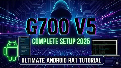 G700 V5 Complete Setup 2025 | Ultimate Android RAT Tutorial | Cybersecurity Learning#remoteaccess 