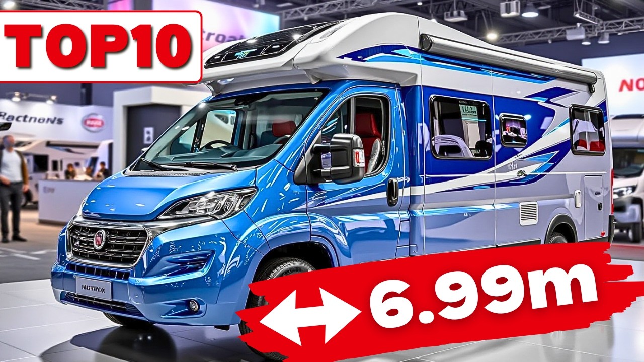 Compact Outside, Full Comfort Inside! 10 Semi-Integrated Motorhomes 6.99m!