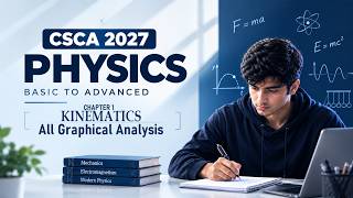 Full CSCA Physics 2027 | Chapter 1: Kinematics | Complete Graphical Analysis News