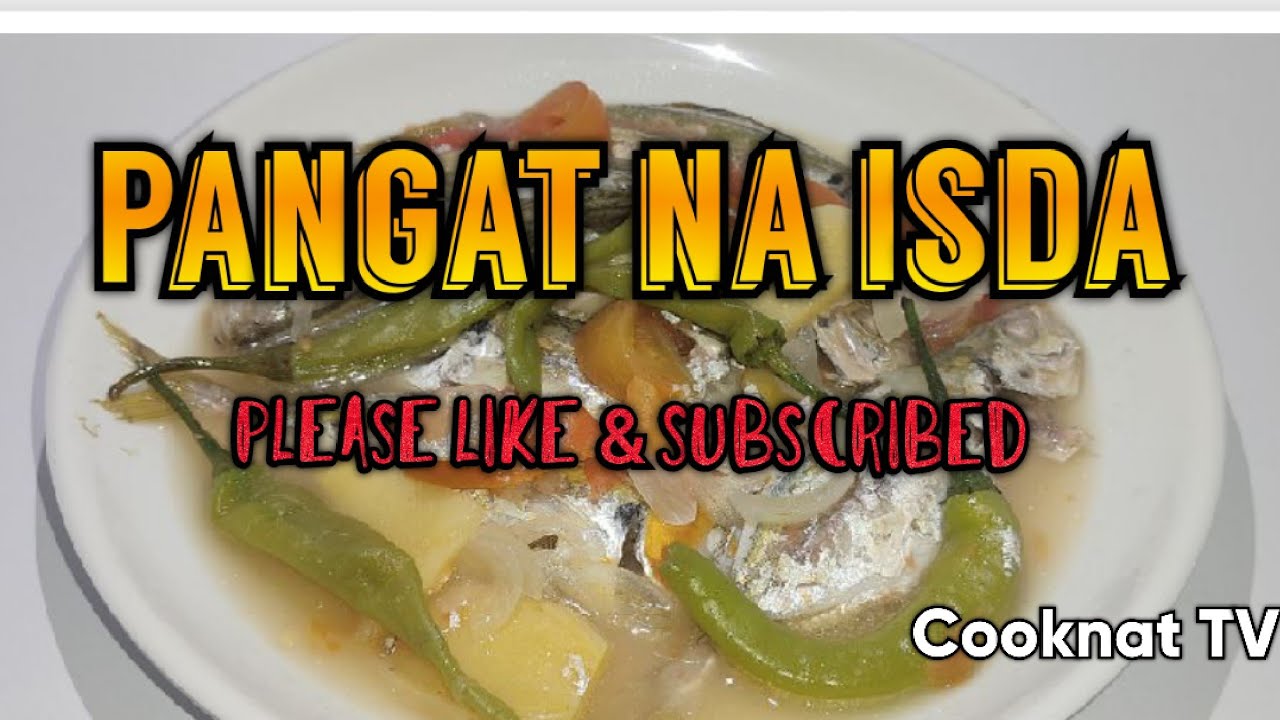 Soad Fish PINANGAT NA ISDANG SALAY SALAY SA KAMATIS - Lime yellow stripe soad ...
