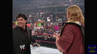 Triple H And Chris Benoit Segment Evolution Saves Triple H From Chris Benoit Raw Feb. 16, 2004