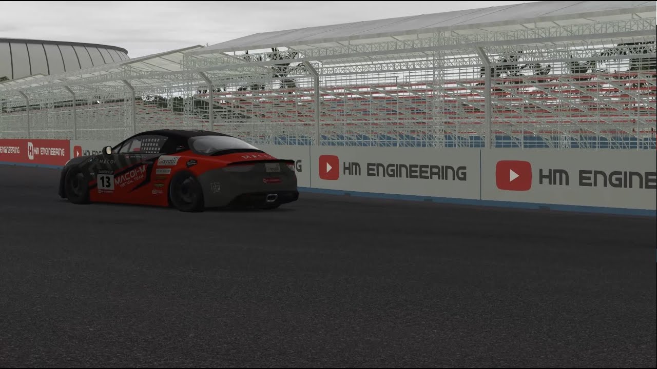 Test Drive Alpine A110 GT4 at Jakarta e-Prix Circuit - rFactor 2
