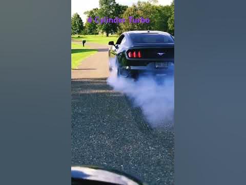 Mustang 4 Cylinder Turbo - YouTube