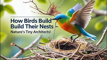 How Birds Build Their Nests Nature’s Tiny Architects!