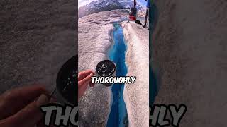 Why You Should Never Drink Glacier Water 🧊 #short