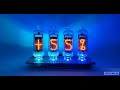 4-Tube NIXIE thermometer with humidity function-RGB led