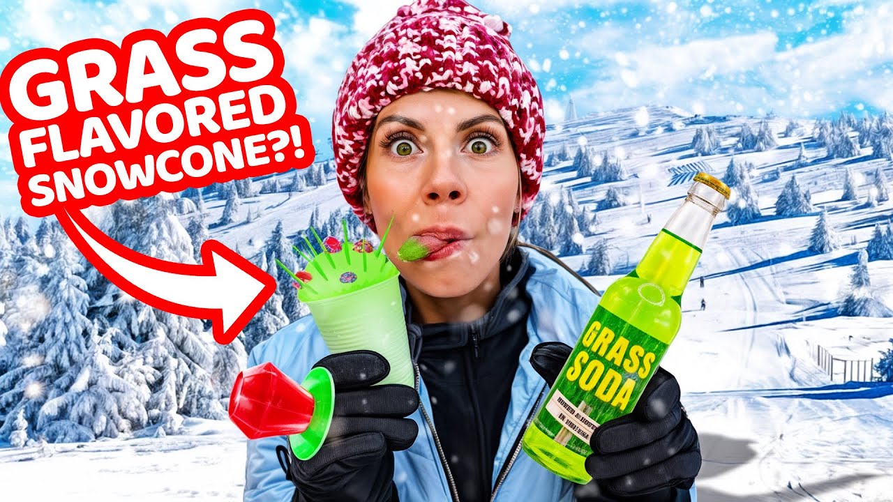 I OPENED A SNOWCONE STAND ! *RARE FLAVORS*