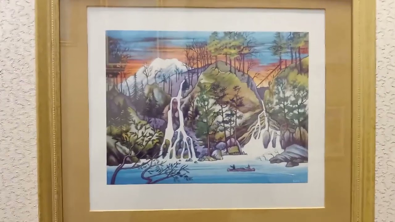 John Dunic “Falls” at Montclair Library