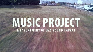 MUSIC project: How much noise do #drones generate?