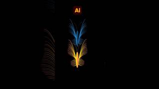 This Simple Stroke Technique Blew My Mind #adobeillustrator #graphicdesign #shorts