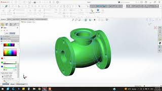 ✅Solidworks Ball valve design| How to make double side valve. Net Worth