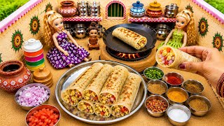 Mini Doll Egg Roll 😍 | Tiny Kitchen Cooking That Looks Real