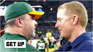 Comparing Jason Garrett and Mike McCarthy's coaching styles | Get Up