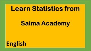 Statistics Paired Data and Scatter Plots In English Saima Academy