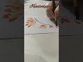 Flaming Beauty fantasy flower painting